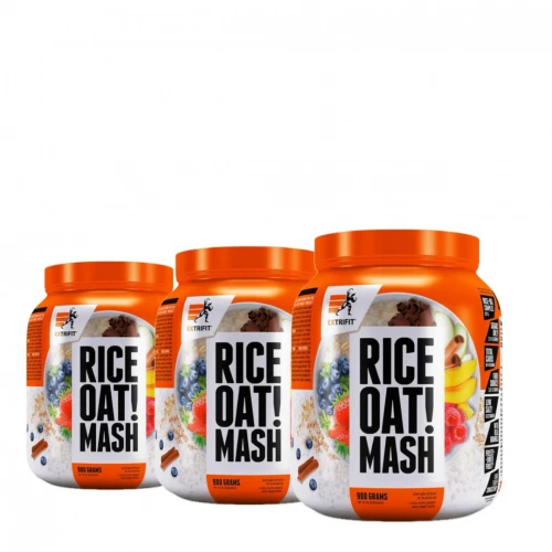 AKCE 2+1 ZDARMA Extrifit Rice Oat Mash 900 g