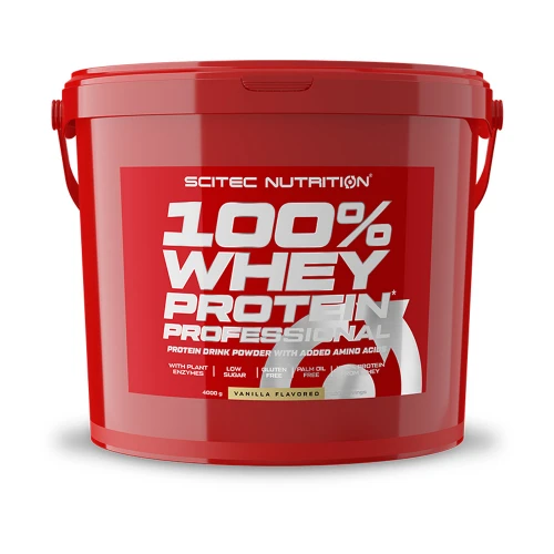 Scitec Nutrition 100% WP Professional 4000 g vanilla