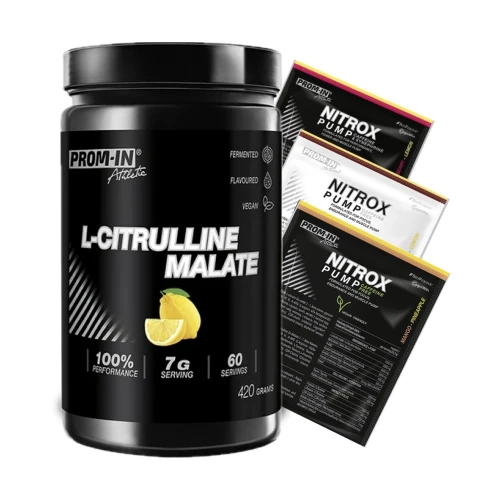 AKCE Prom-In L-Citrulline Malate 420 g citron + ZDARMA 3x…