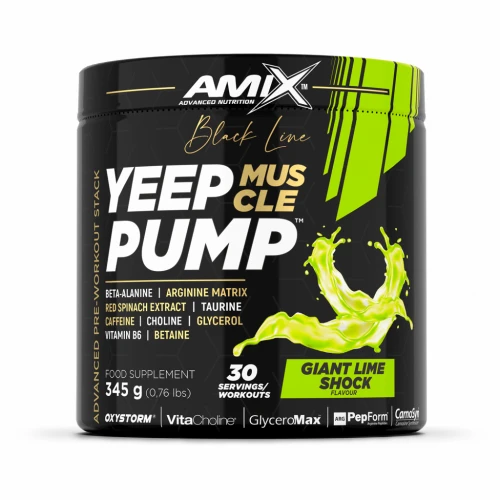 Amix Black Line Yeep Pump Muscle 345 g giant lime shock