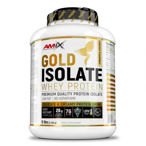 Amix Gold Whey Protein Isolate 2280 g pineapple coconut…