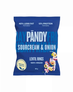 Pandy Lentil Chips Rings sourcream onion 50 g