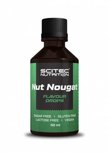 Scitec Nutrition Flavour Drops ořechový nugát 50 ml