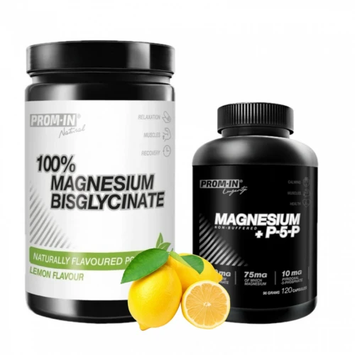 AKCE Prom-In 100% Magnesium Bisglycinate 390 g lemon +…