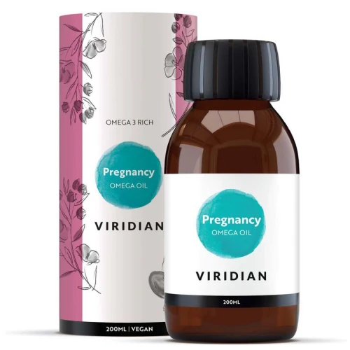 Viridian Pregnancy Omega Oil 200 ml (Směs olejů pro těhotné…