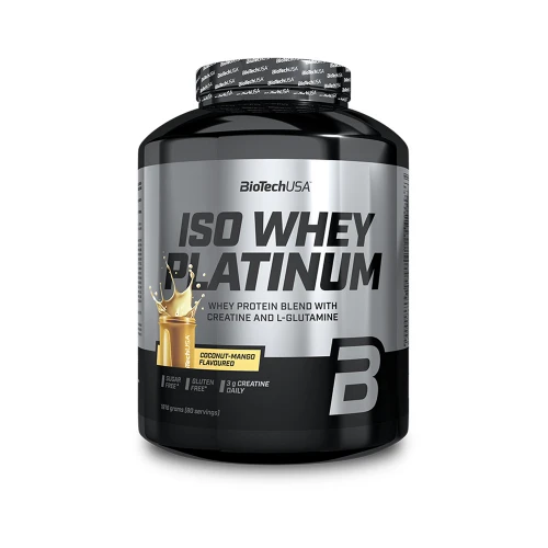 BioTech Iso Whey Platinum coconut mango 1816 g