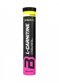 BioTech L-Carnitine 500 20 tbl blueberry raspberry (šumivé)