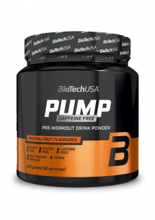 BioTech Pump Caffeine Free 330 g tropical fruit