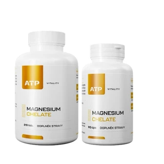 AKCE ATP Vitality Magnesium Chelate 210 tob + ZDARMA…
