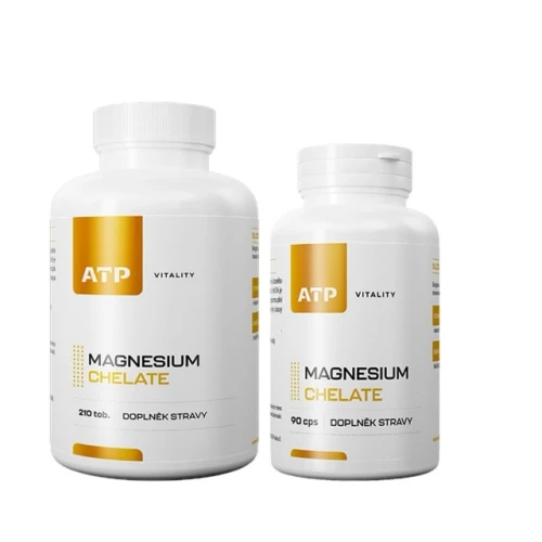 AKCE ATP Vitality Magnesium Chelate 210 tob + ZDARMA…