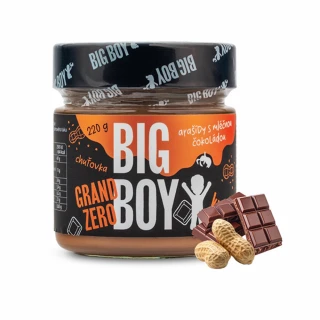 Big Boy Grand Zero 220 g arašídy s mléčnou čokoládou