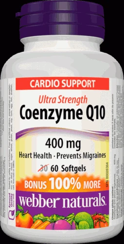 Webber Naturals Coenzyme Q10 400 mg 60 cps