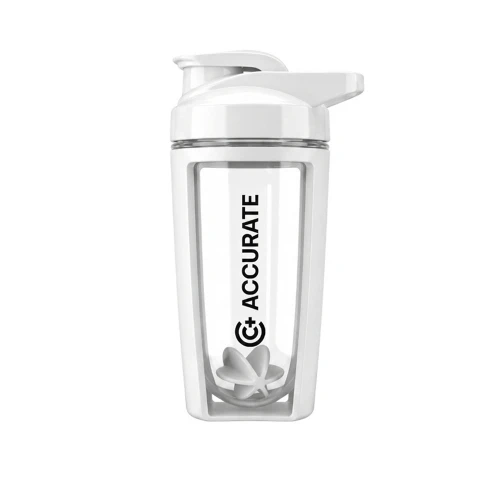 Accurate+ Clear Šejkr bílý 500 ml