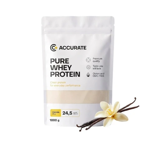 Accurate+ Pure Whey vanilla 1000 g