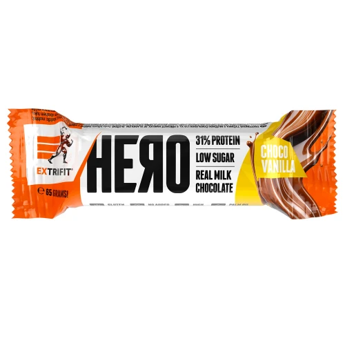 Extrifit Hero Protein Bar 31% choco vanilla 65 g