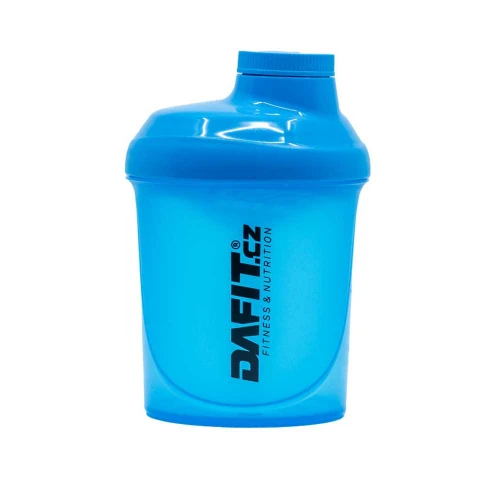 Dafit Šejkr 300 ml světle modrá, černé logo