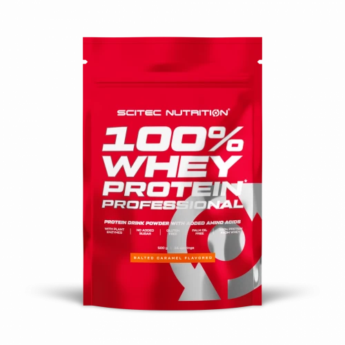 Scitec Nutrition 100% WP Professional 500 g salted caramel