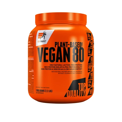 Extrifit Vegan 80 caramel 1000 g