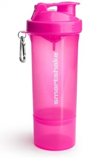 Smartshake Šejkr Slim 500 +100 ml neon pink