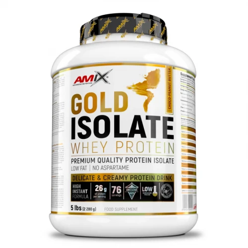 Amix Gold Whey Protein Isolate 2280 g chocolate peanut…