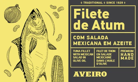 Aveiro Mexický salát s filety z tuňáka v olivovém oleji 120g