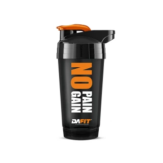 Dafit Šejkr NO PAIN NO GAIN černá 700 ml