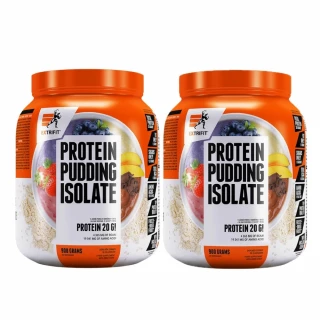 AKCE 1+1 ZDARMA Extrifit Protein Pudding Isolate 900 g