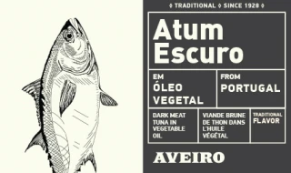 Aveiro Tmavé maso z tuňáka v rostlinném oleji 120g