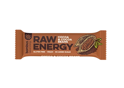 Bombus Raw Energy 50 g cocoa cocoa beans