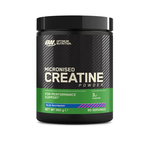 Optimum Nutrition Micronised Creatine Powder blue raspberry…