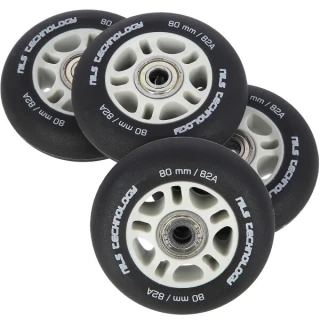 Matná kolečka NILS Extreme PU 80x24 82A s ložisky ABEC 9,…