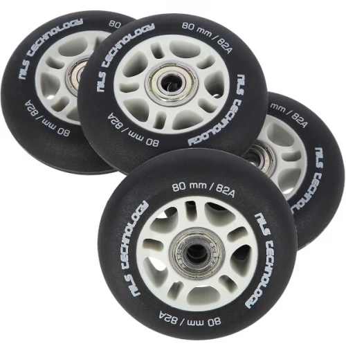 Matná kolečka NILS Extreme PU 80x24 82A s ložisky ABEC 9,…