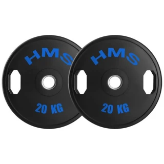 Sada pogumovaných olympijských kotoučů HMS TOG20 2 x 20 kg