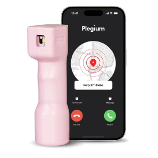 Plegium smart pepřový sprej mini - růžový