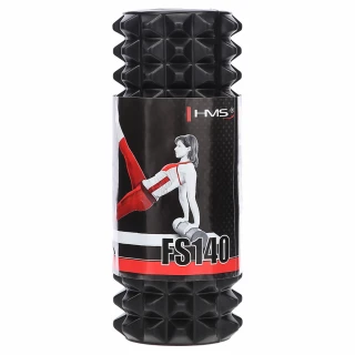 Fitness válec HMS FS140 33 cm, černý