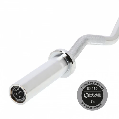 Lomená olympijská osa HMS PREMIUM GOL160 120 cm x 50 mm