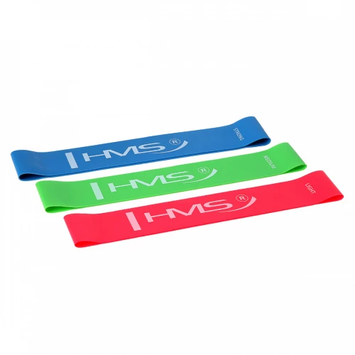 Sada fitness gum HMS GU04 Slim Set