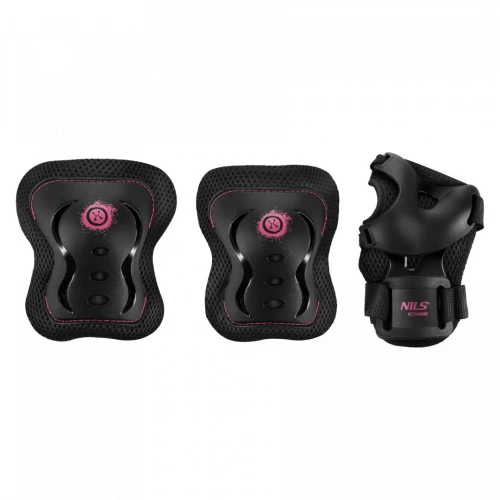 Souprava chráničů NILS Extreme H320 Fly růžová