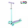 Dětská tříkolová koloběžka NILS Fun HLB1310 s LED fialová
