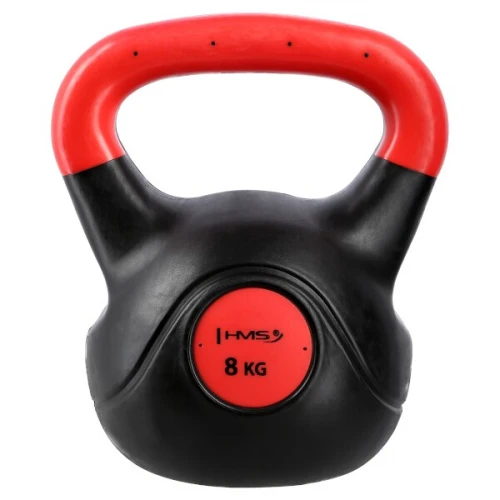 Kompozitový kettlebell HMS KPC08 Vin-Bell 8 kg červený