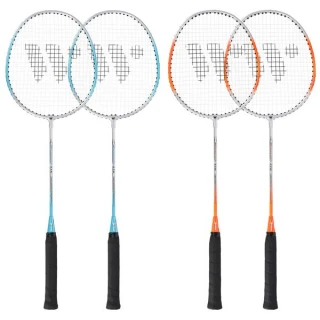 Sada raket na badminton WISH Steeltec 416K