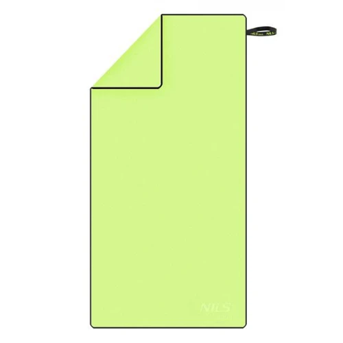 Ručník z mikrovlákna NILS aqua NAR11 zelený/černý