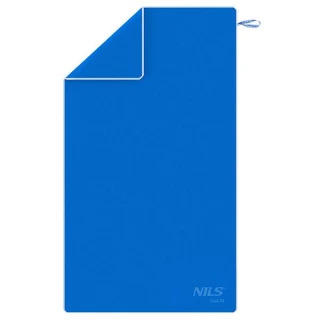 Ručník z mikrovlákna NILS aqua NAR12 modrý/světle modrý