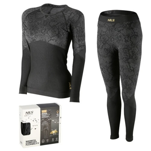 Dámské bezešvé termoprádlo NILS BTZ0062 Rosa