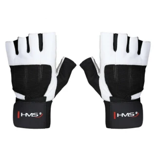 Fitness rukavice HMS RST04 bílé
