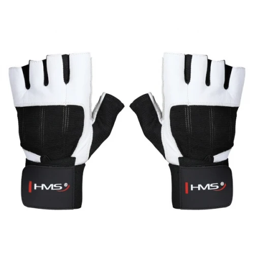 Fitness rukavice HMS RST04 bílé