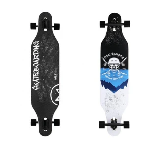Longboard NILS Extreme Wood Skull