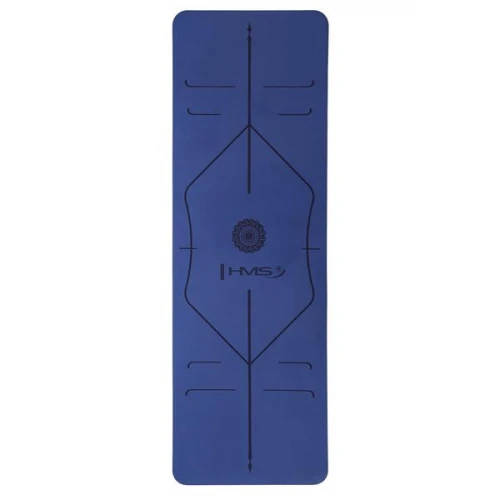 Podložka na jógu HMS YM10 tmavě modrá