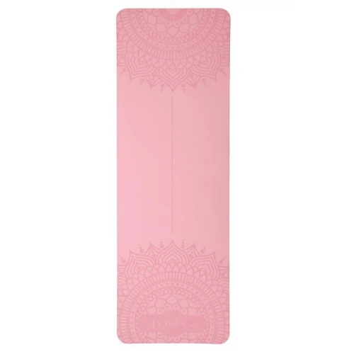 Podložka na jógu HMS YM10 světle růžová