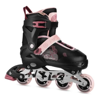 Kolečkové brusle NILS Extreme NA13808 růžové